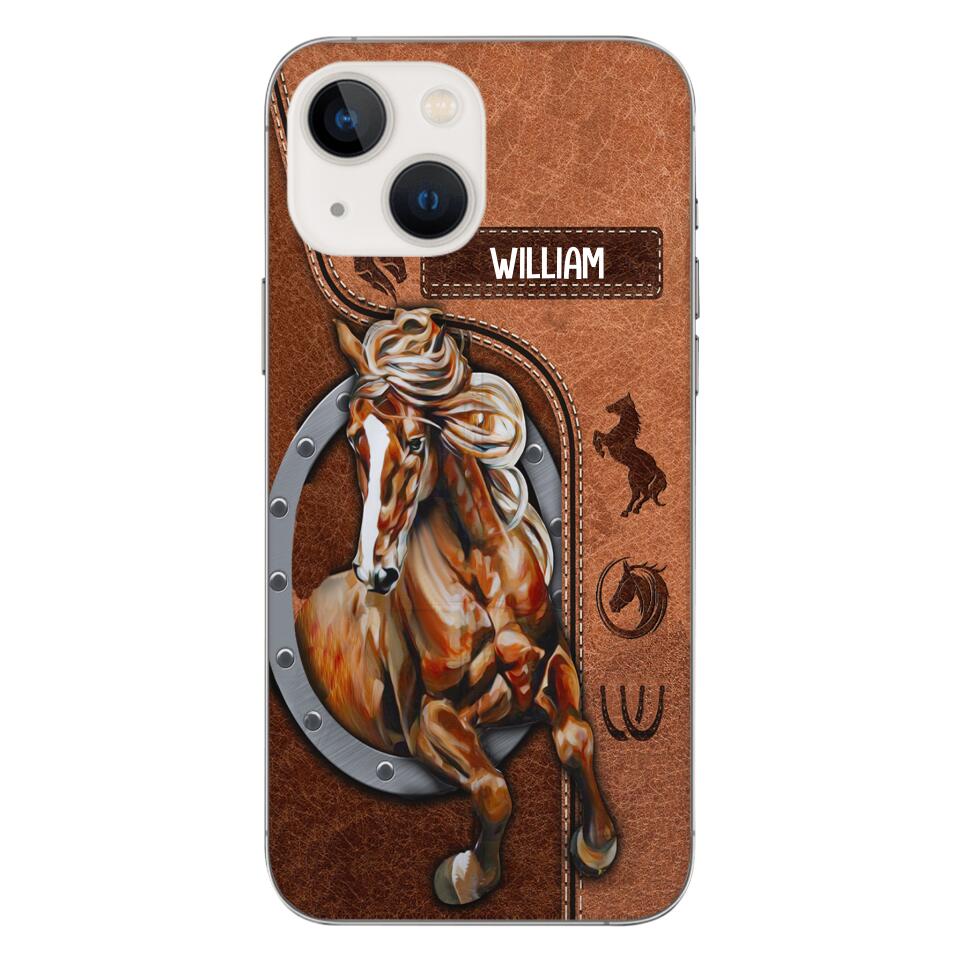 PERSONALIZED HORSE PHONECASE NQVQ1805