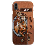 PERSONALIZED HORSE PHONECASE NQVQ1805