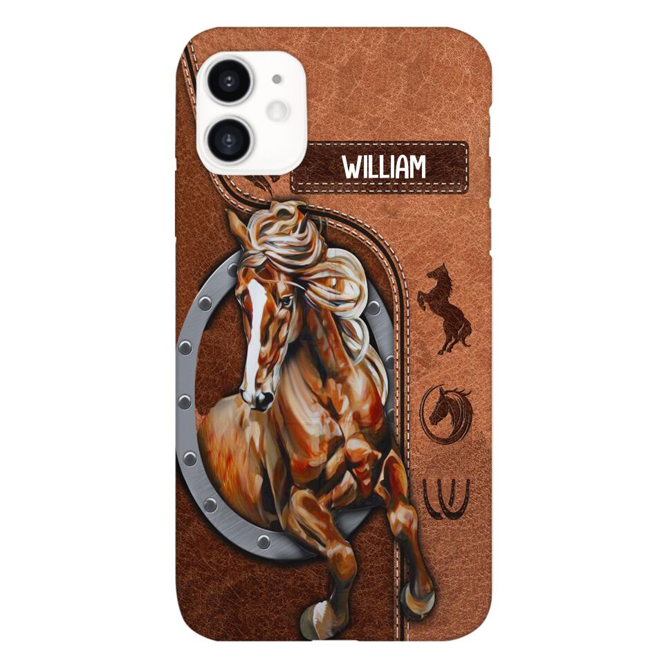 PERSONALIZED HORSE PHONECASE NQVQ1805