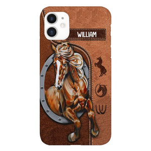 PERSONALIZED HORSE PHONECASE NQVQ1805