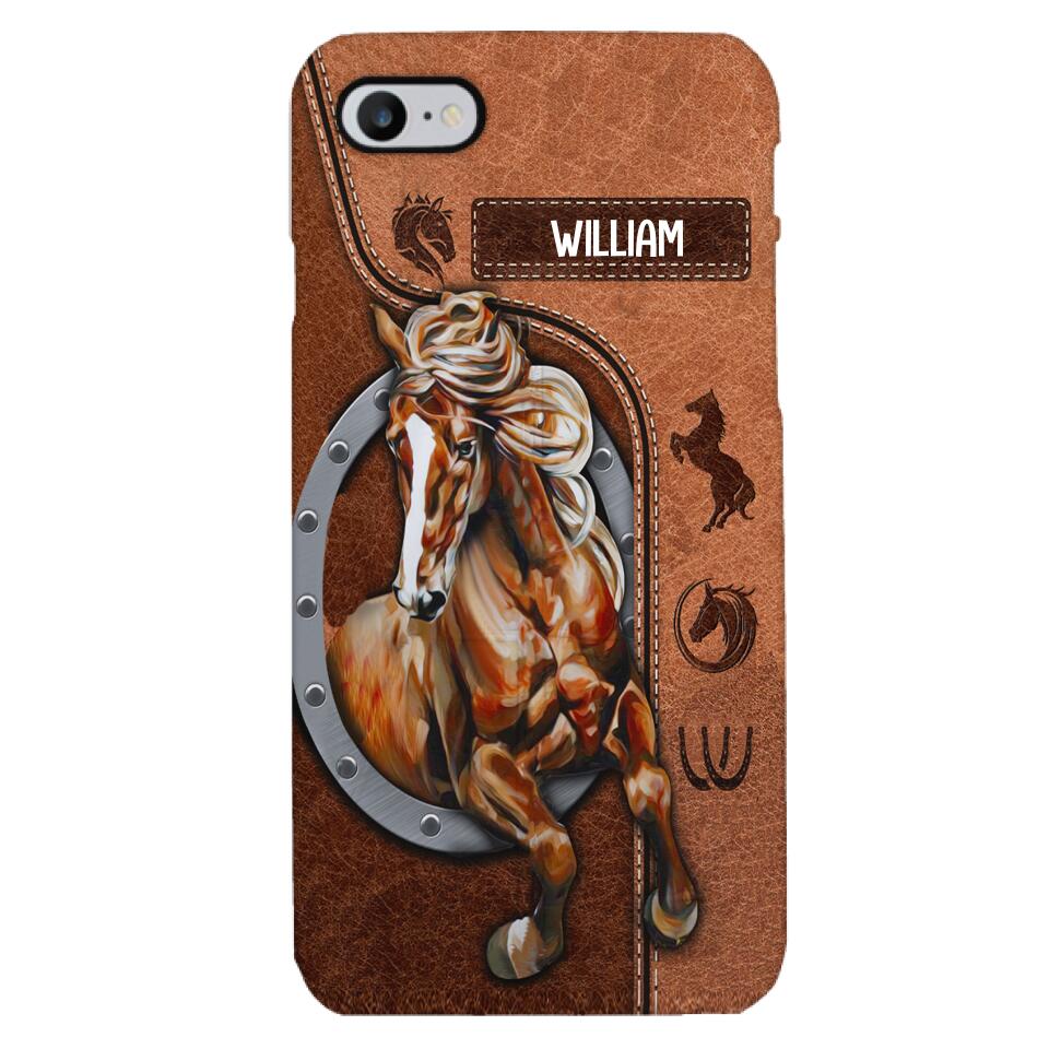 PERSONALIZED HORSE PHONECASE NQVQ1805