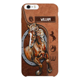 PERSONALIZED HORSE PHONECASE NQVQ1805