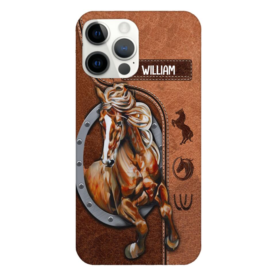 PERSONALIZED HORSE PHONECASE NQVQ1805