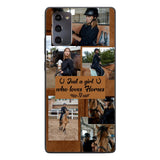 Personalized Horse Lover Phone Case Printed 22MAY-HC19