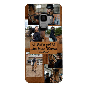 Personalized Horse Lover Phone Case Printed 22MAY-HC19