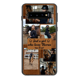 Personalized Horse Lover Phone Case Printed 22MAY-HC19