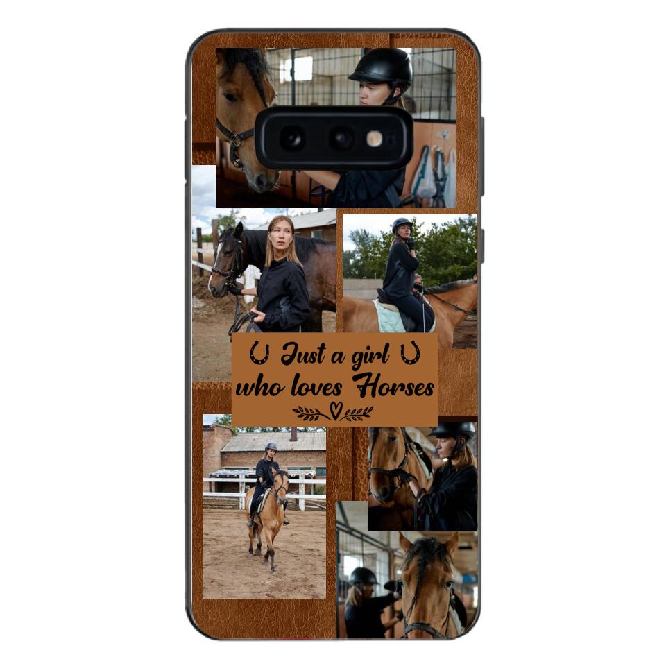 Personalized Horse Lover Phone Case Printed 22MAY-HC19