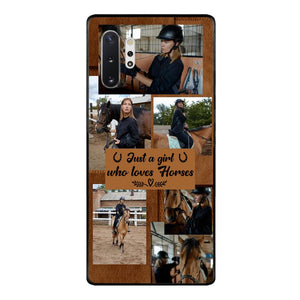 Personalized Horse Lover Phone Case Printed 22MAY-HC19