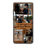 Personalized Horse Lover Phone Case Printed 22MAY-HC19