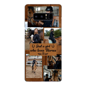 Personalized Horse Lover Phone Case Printed 22MAY-HC19