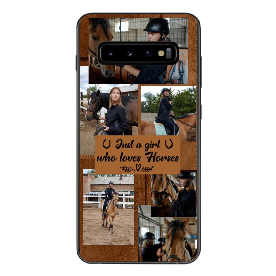 Personalized Horse Lover Phone Case Printed 22MAY-HC19