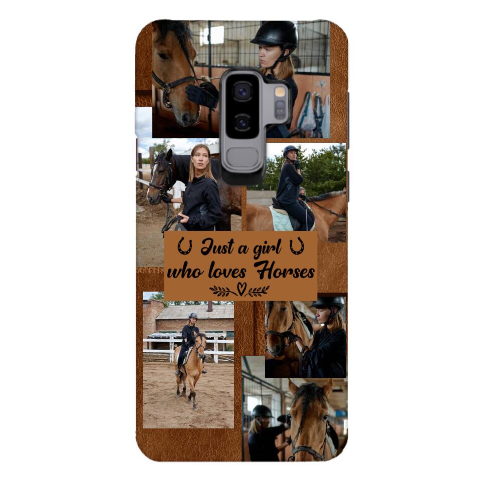 Personalized Horse Lover Phone Case Printed 22MAY-HC19