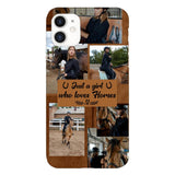 Personalized Horse Lover Phone Case Printed 22MAY-HC19