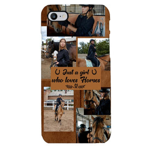 Personalized Horse Lover Phone Case Printed 22MAY-HC19