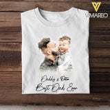 PERSONALIZED BEST DAD EVER UPLOAD PHOTO TSHIRTS NQDT1905