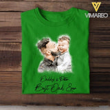 PERSONALIZED BEST DAD EVER UPLOAD PHOTO TSHIRTS NQDT1905