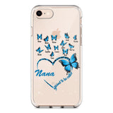 Personalized Grandma Kid Transparent Silicone Phonecase Printed 22MAY-HC21