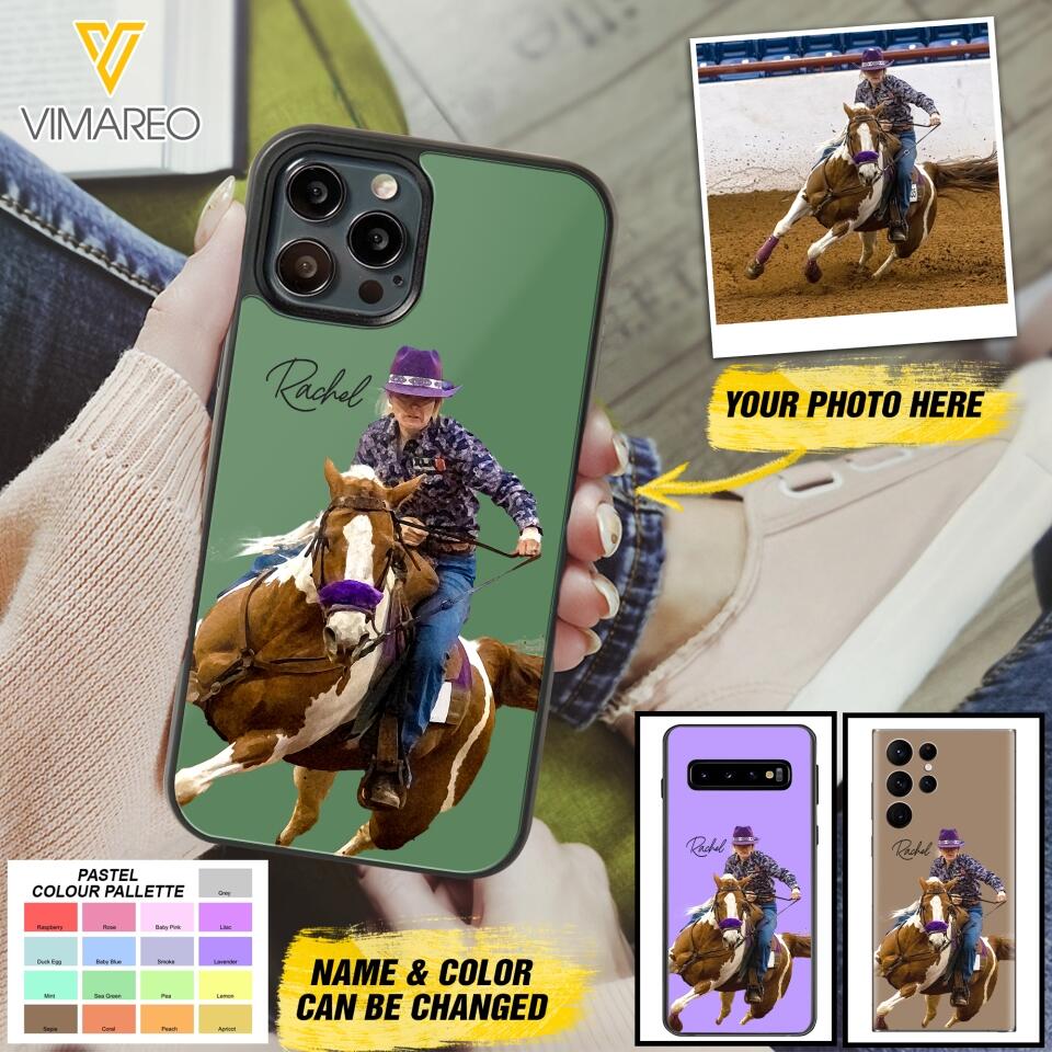 Personalized Horse Lover Phone Case Printed 22MAY-DT24