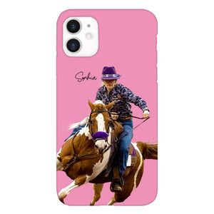 Personalized Horse Lover Phone Case Printed 22MAY-DT24