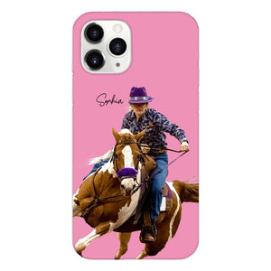 Personalized Horse Lover Phone Case Printed 22MAY-DT24