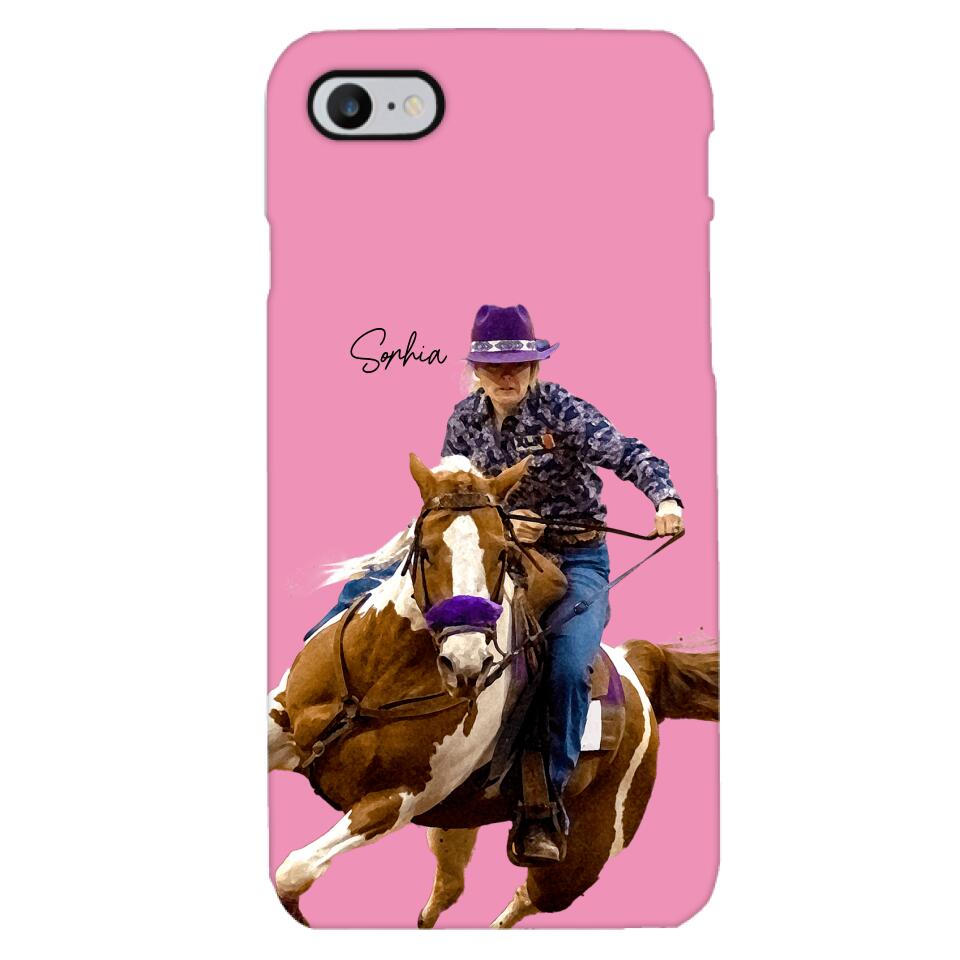 Personalized Horse Lover Phone Case Printed 22MAY-DT24