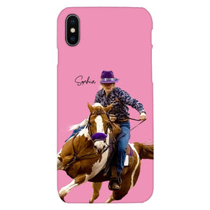 Personalized Horse Lover Phone Case Printed 22MAY-DT24