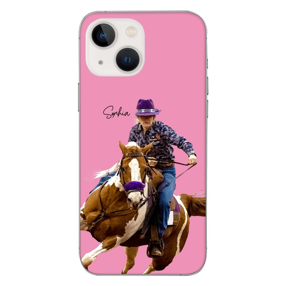 Personalized Horse Lover Phone Case Printed 22MAY-DT24