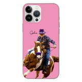 Personalized Horse Lover Phone Case Printed 22MAY-DT24