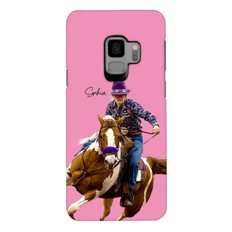 Personalized Horse Lover Phone Case Printed 22MAY-DT24