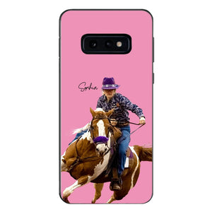 Personalized Horse Lover Phone Case Printed 22MAY-DT24