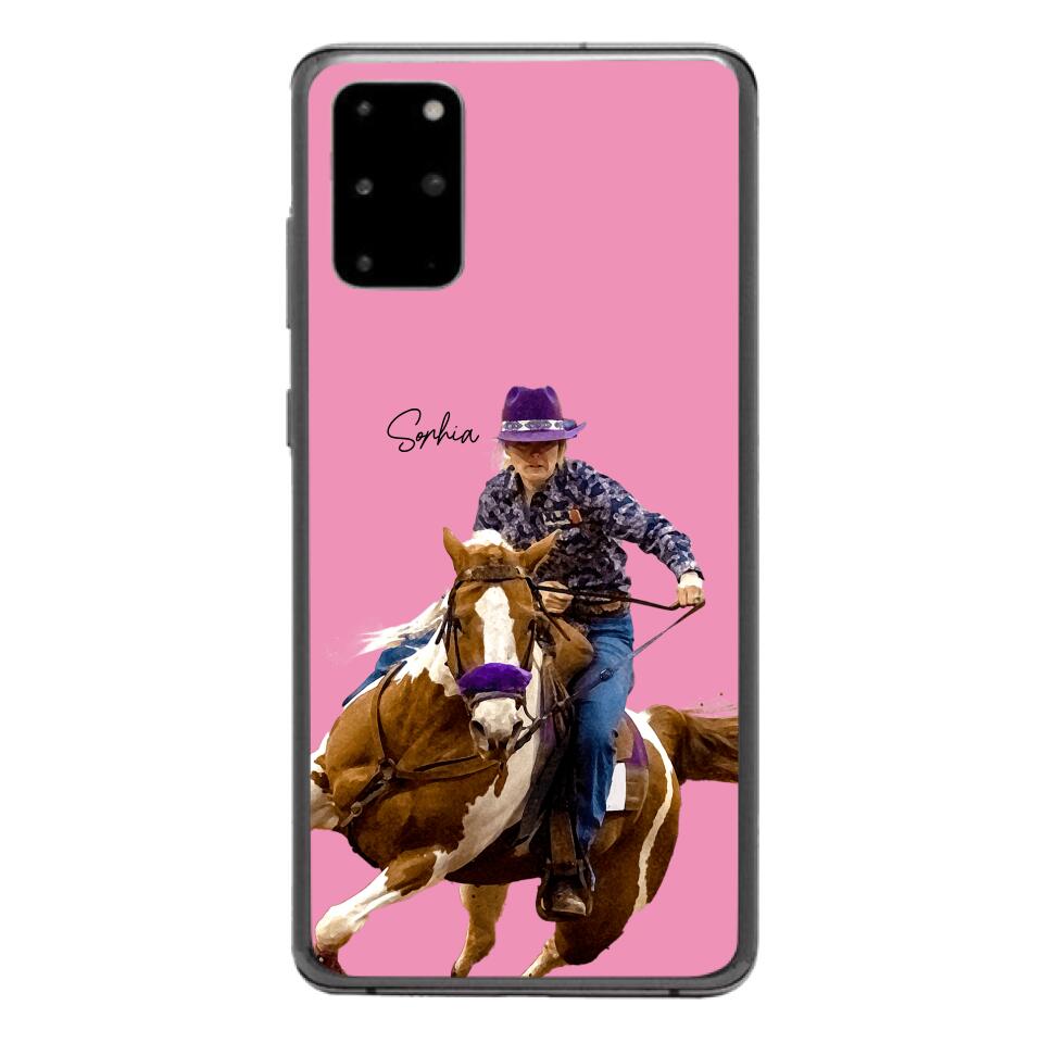 Personalized Horse Lover Phone Case Printed 22MAY-DT24