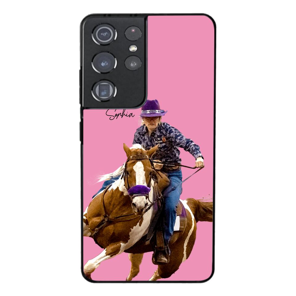 Personalized Horse Lover Phone Case Printed 22MAY-DT24