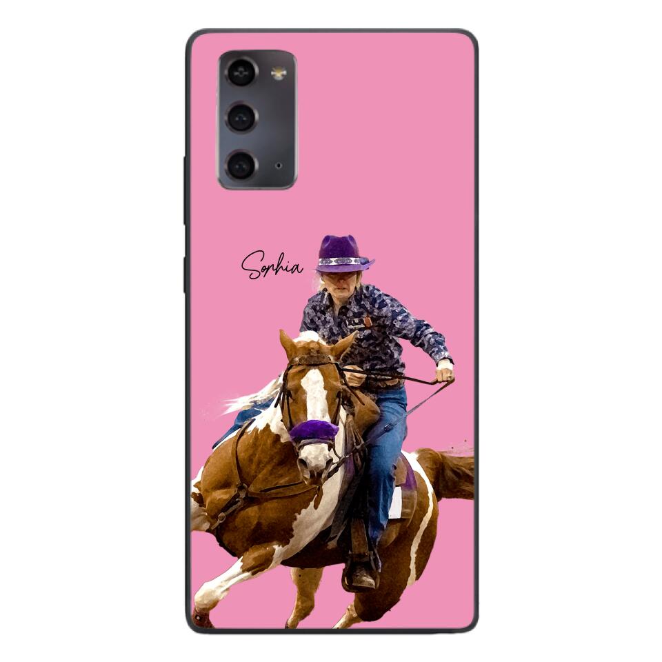 Personalized Horse Lover Phone Case Printed 22MAY-DT24