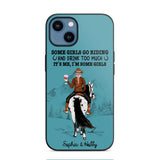 Personalized Girl Love Horse Phone Case Printed 22MAY-DT25