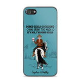 Personalized Girl Love Horse Phone Case Printed 22MAY-DT25