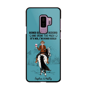 Personalized Girl Love Horse Phone Case Printed 22MAY-DT25