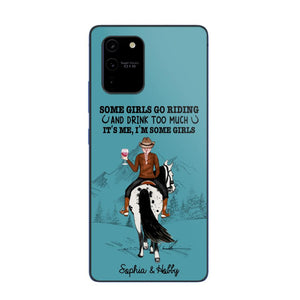 Personalized Girl Love Horse Phone Case Printed 22MAY-DT25