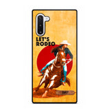 PERSONALIZED HORSE RIDING LET'S RODEO PHONECASE QTDT3105