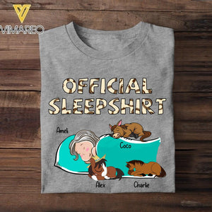 Personalized Official Sleepshirt Horse Tshirt Printed NQDT3005