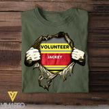 Personalized Austrian Firefighter Tshirt Printed 22MAY-HQ24