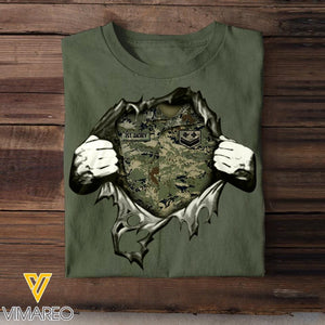 Personalized Croatian Soldier Tshirt Printed 22JUL-HQ04