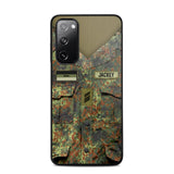 Personalized German Soldier Phone Case Printed 22JUL-HQ04