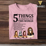 Personalized 5 Things You Should Know About This Horse Mom Tshirt NQDT0206