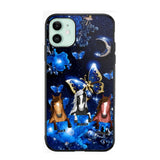 Personalized Horse Butterfly Background Phonecase NQHC0206