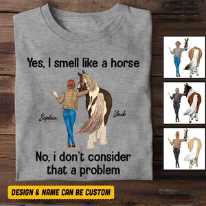 Personalized Horse Lover Tshirt Printed 22MAY-HQ06