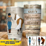 Personalized Horse Tumblers Printed NQDT0606