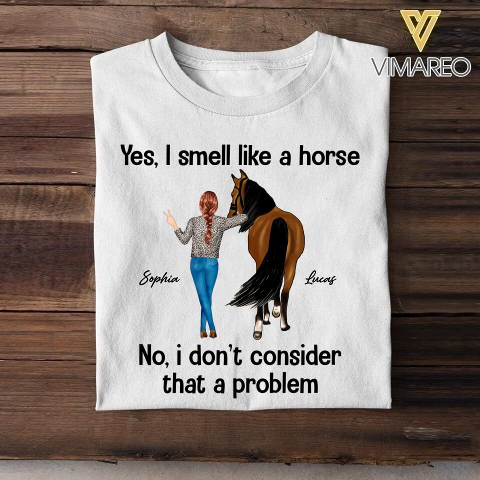 Personalized Horse Lover Tshirt Printed 22MAY-HQ06