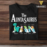 Personalized Grandmasaurus Kid Name  Tshirt Printed QTHC0706