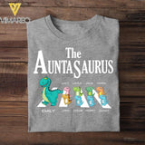 Personalized Grandmasaurus Kid Name  Tshirt Printed QTHC0706