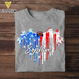 Personalized Jeep Lover Flag Independence Day Tshirt Printed 22JUL-HQ09